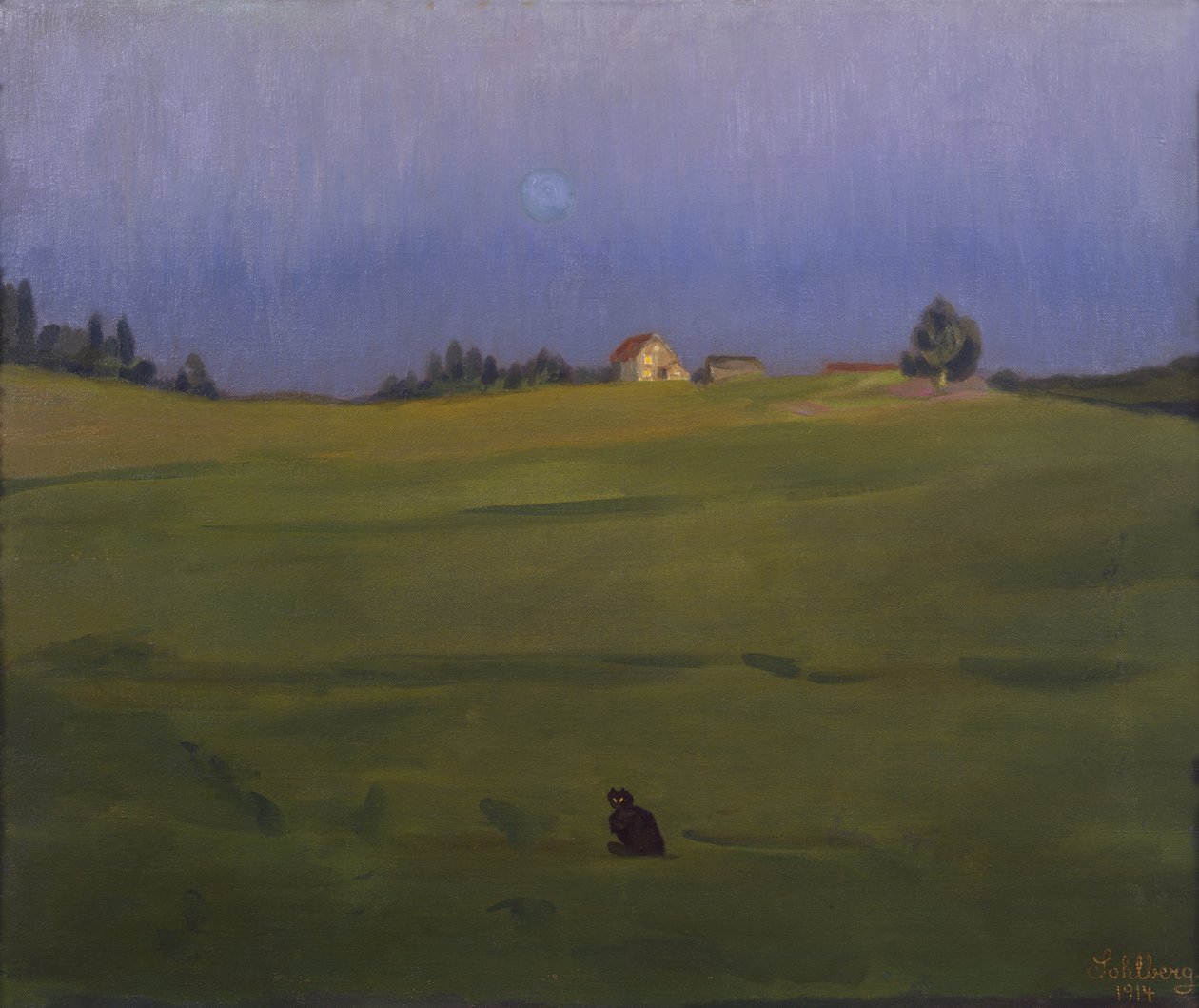 Estrada rural de Harald Oscar Sohlberg