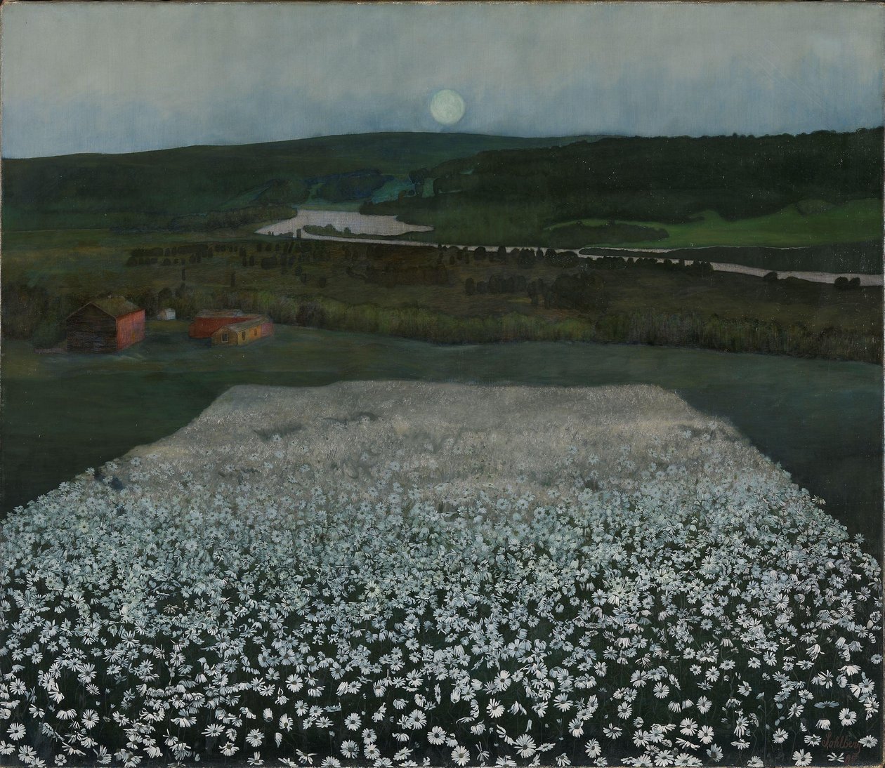 Prado de Flores no Norte de Harald Oscar Sohlberg