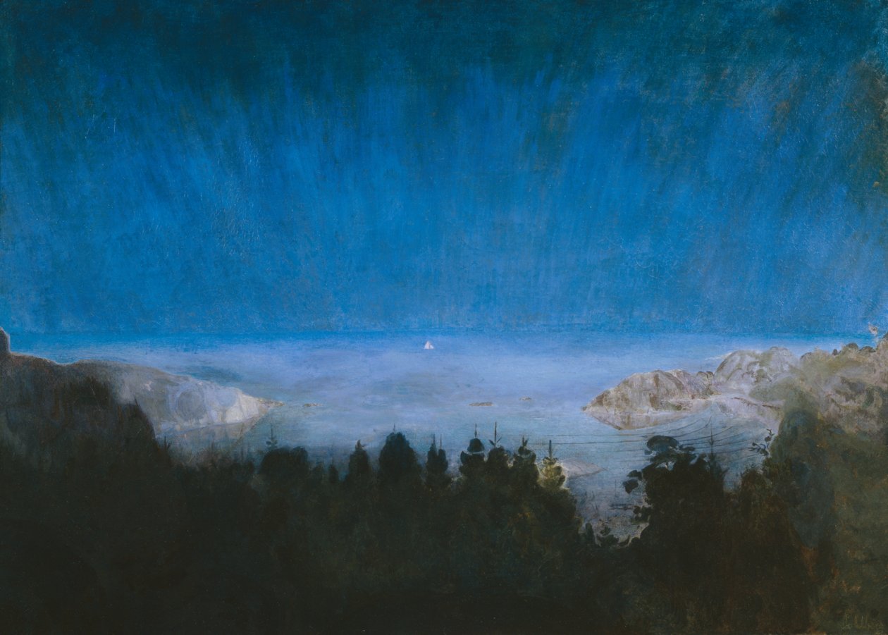 De Kjerringvik (óleo sobre tela) de Harald Oscar Sohlberg