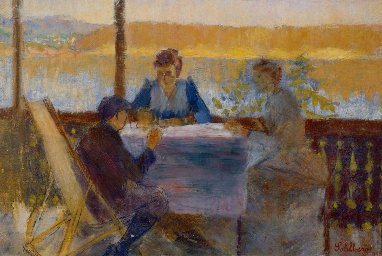 Da Veranda, Langøen de Harald Oscar Sohlberg