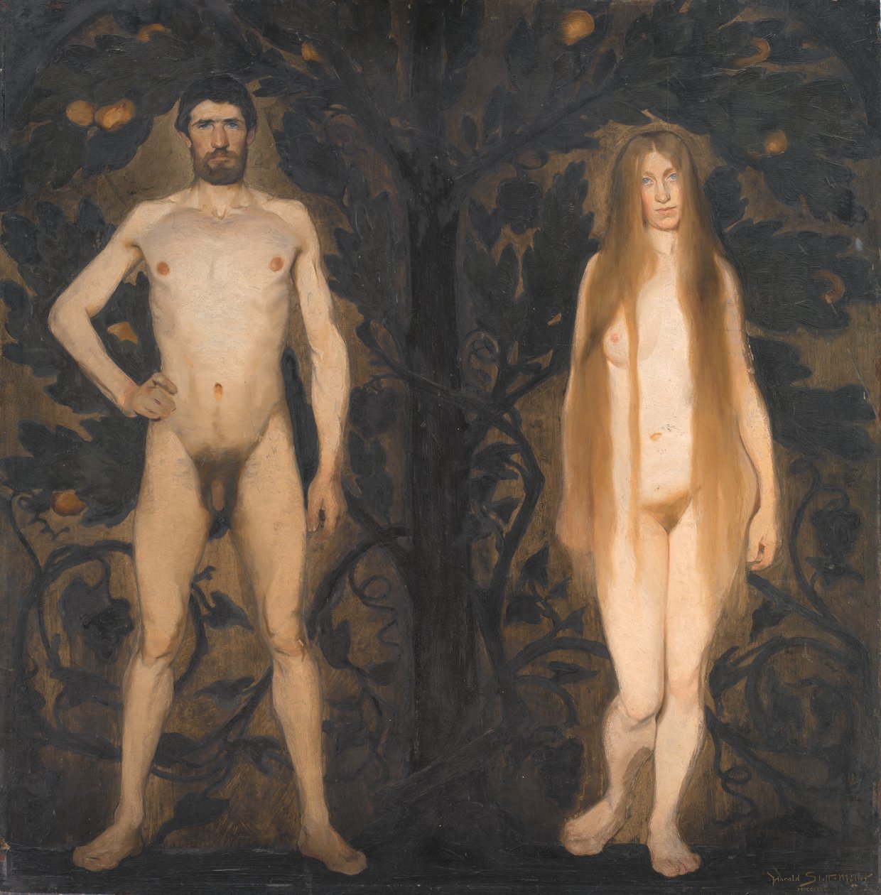 Adão e Eva de Harald Slott Møller