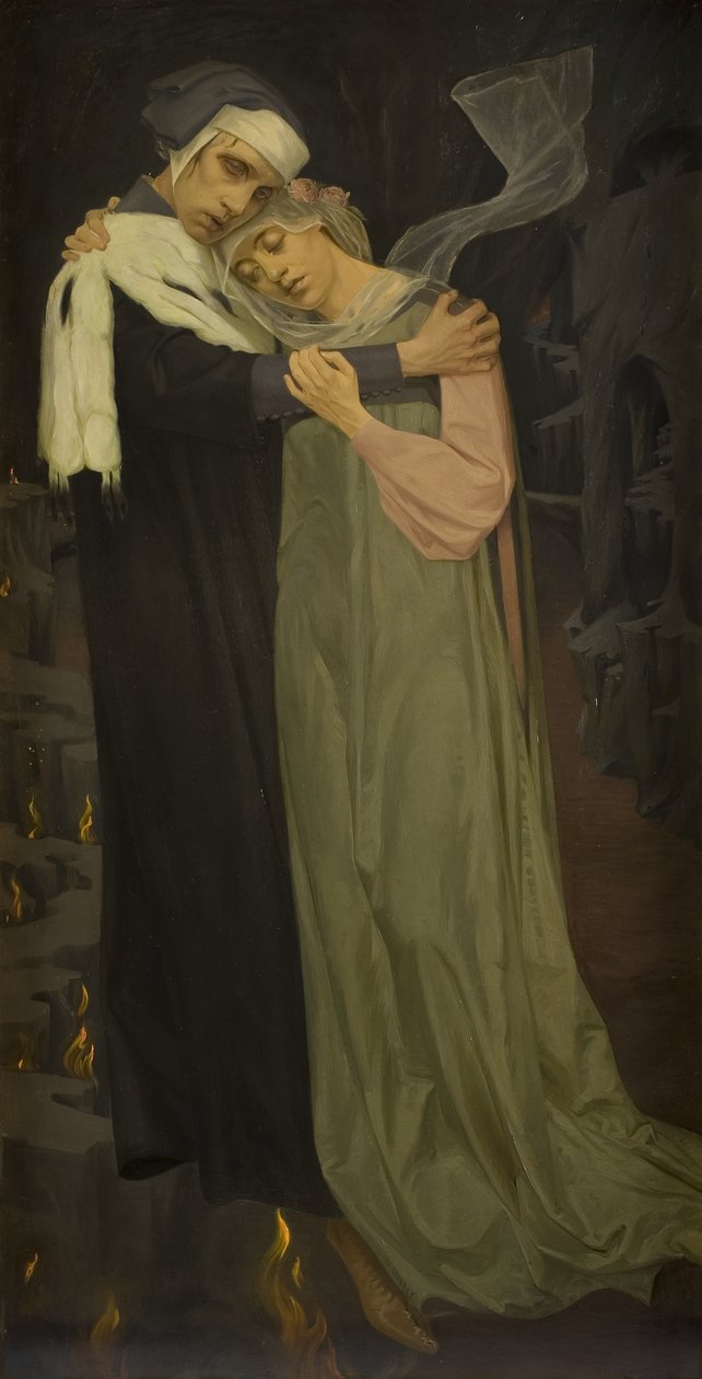 Paulo e Francesca de Harald Slott Møller