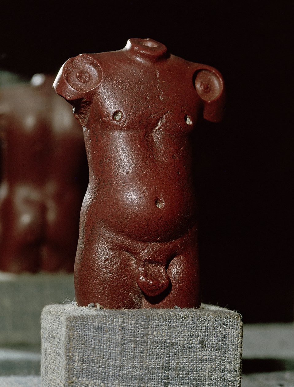 Torso masculino, de Mohejo-Daro, Vale do Indo, Paquistão, 3000-1500 aC de Harappan