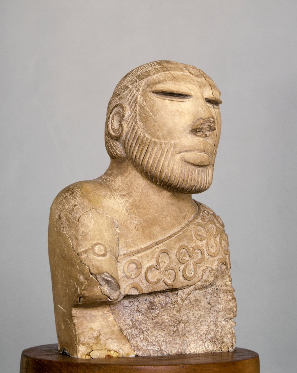 &39;Sacerdote Rei&39; de Mohenjo-Daro, c.2500 aC (esteatita) de Harappan