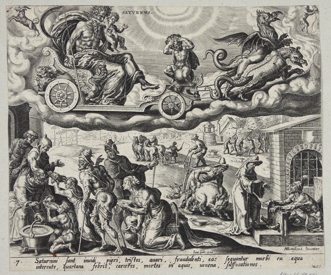 Saturno de Harmen Jansz. Muller