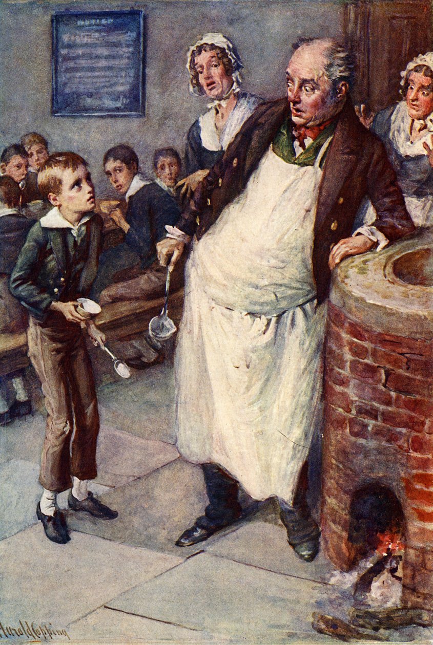 Charles Dickens - Oliver Twist de Harold Copping