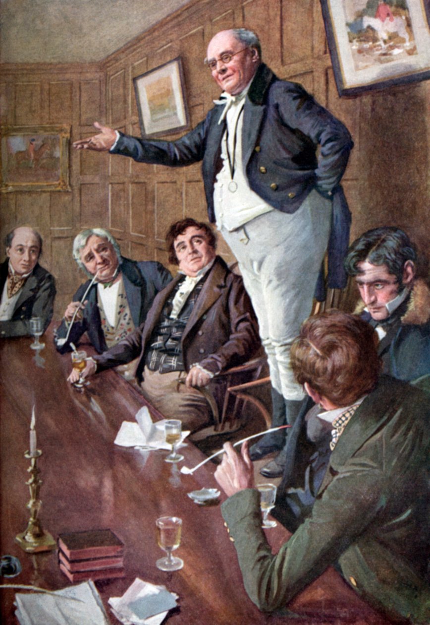 Os papéis de Pickwick de Charles Dickens de Harold Copping