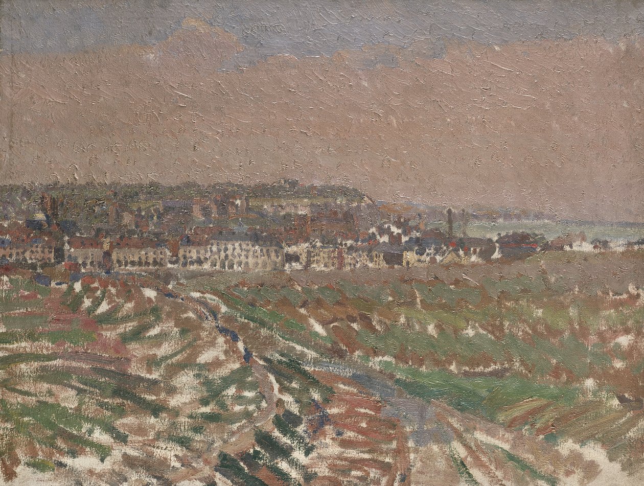 Dieppe do Oeste, 1910 - 1911 de Harold Gilman