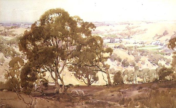 Paisagem de Harold Brocklebank Herbert