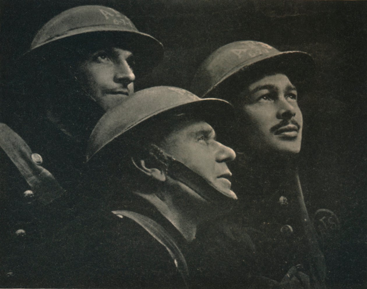 Um momento tenso, 1942. de Harold Burdekin