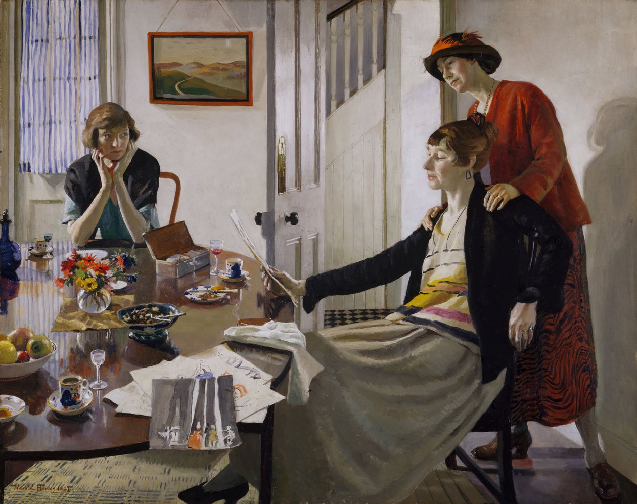 Os críticos, 1922 de Harold C. Harvey