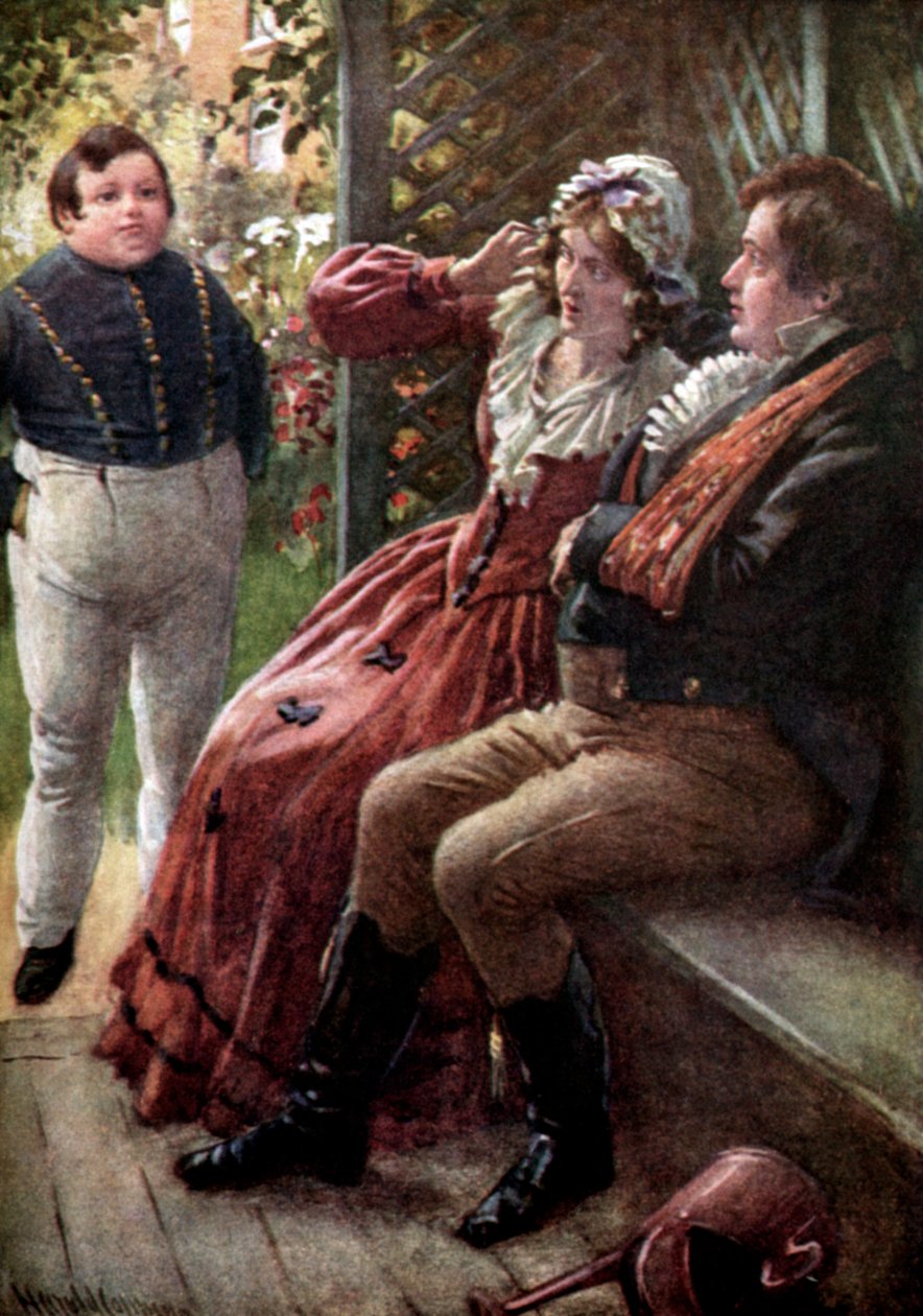 Charles Dickens, "The Pickwick Papers". de Harold Copping