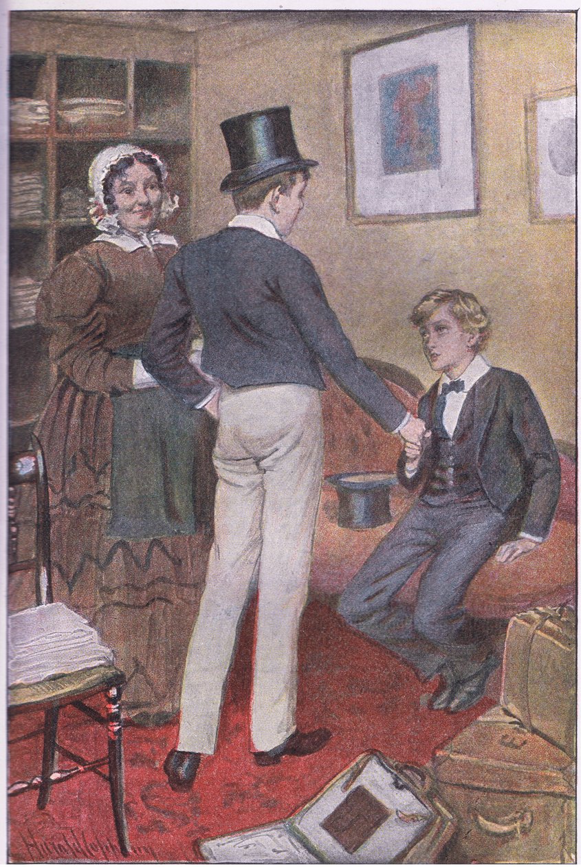 Seu nome é George Arthur. de Harold Copping