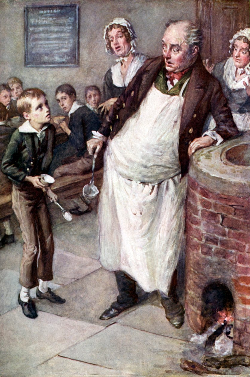 Oliver Twist de Charles Dickens de Harold Copping