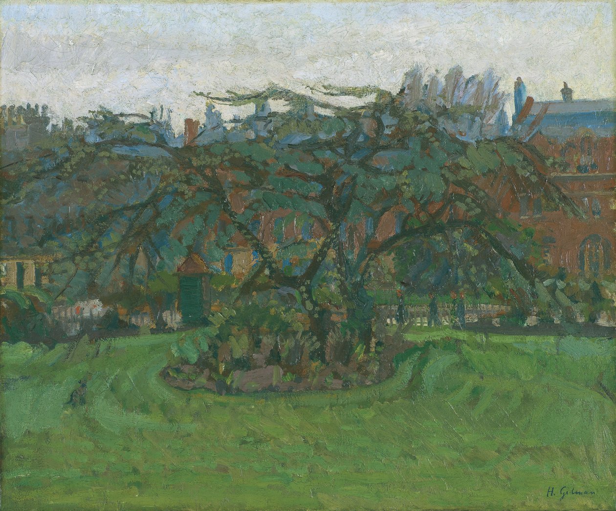 Clarence Gardens NW1 de Harold Gilman