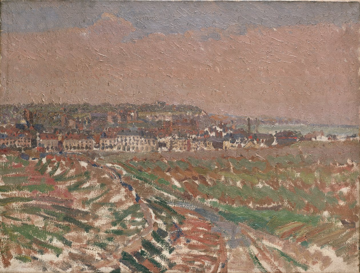 Dieppe do Ocidente, 1910-1911 de Harold Gilman