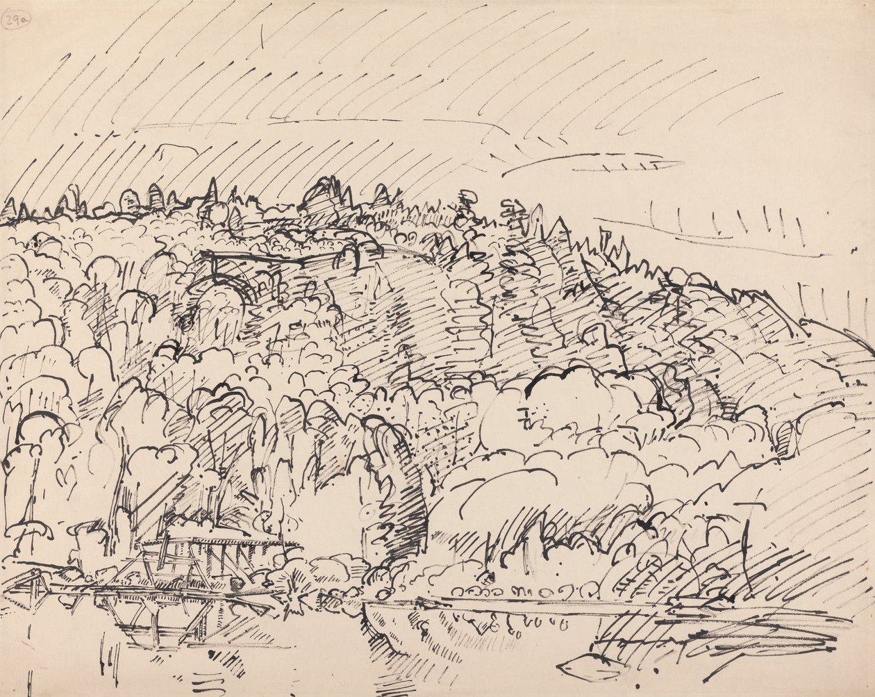 Paisagem Norueguesa de Harold Gilman