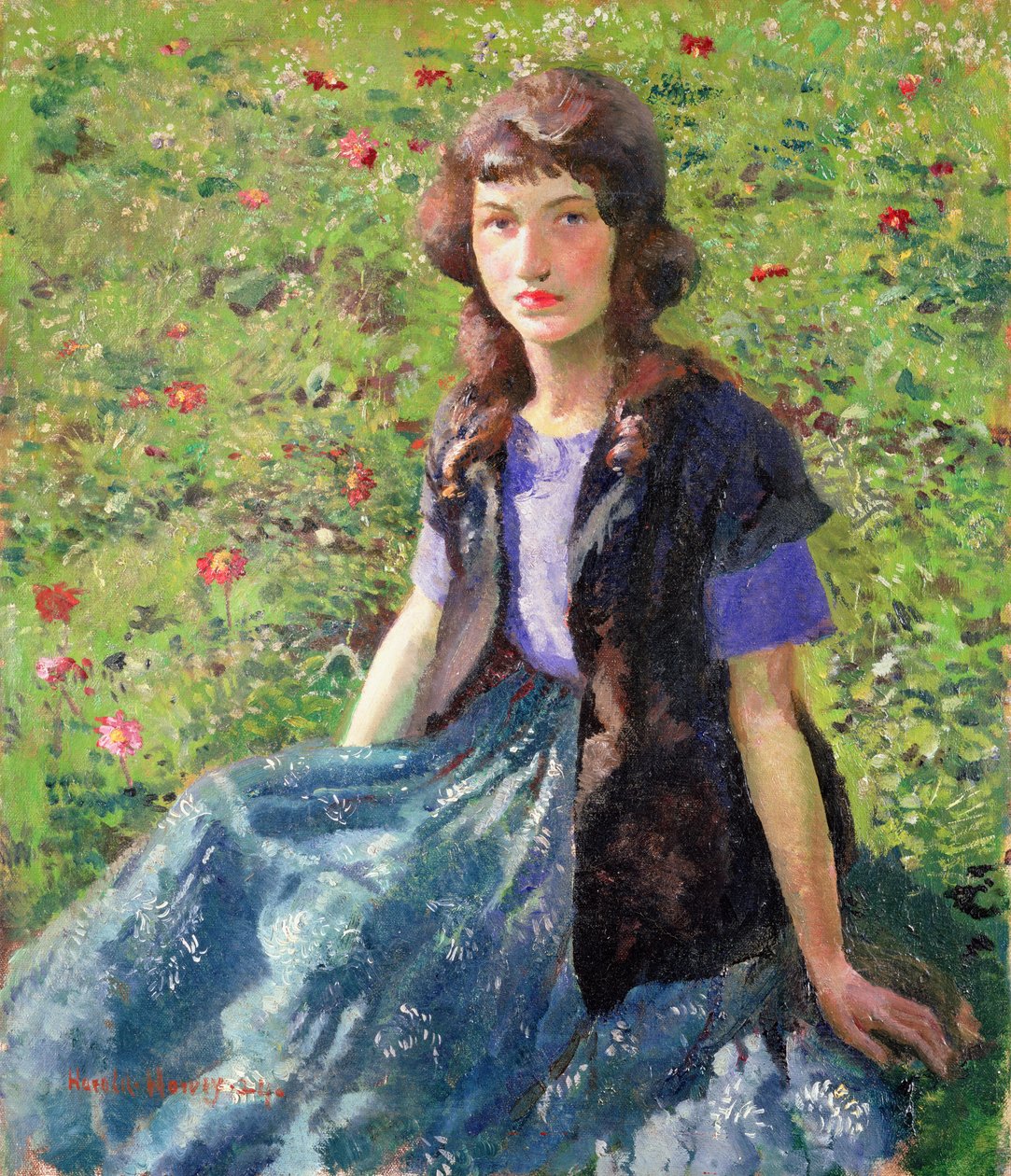 Uma rapariga cigana de Harold Harvey