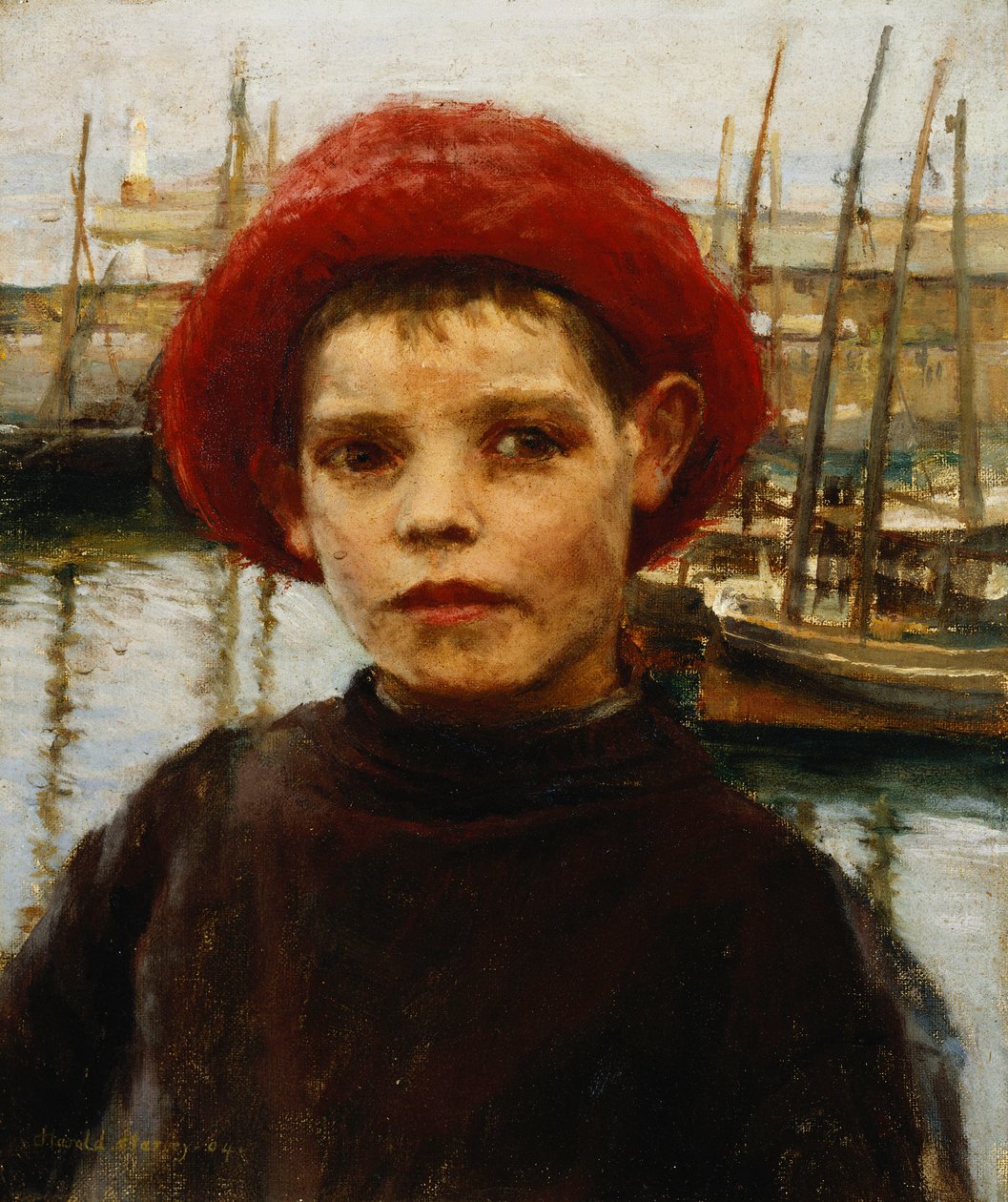 Rapaz Pescador de Harold Harvey