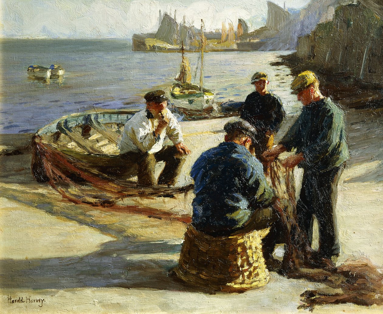 Remendar as Redes, Newlyn de Harold Harvey