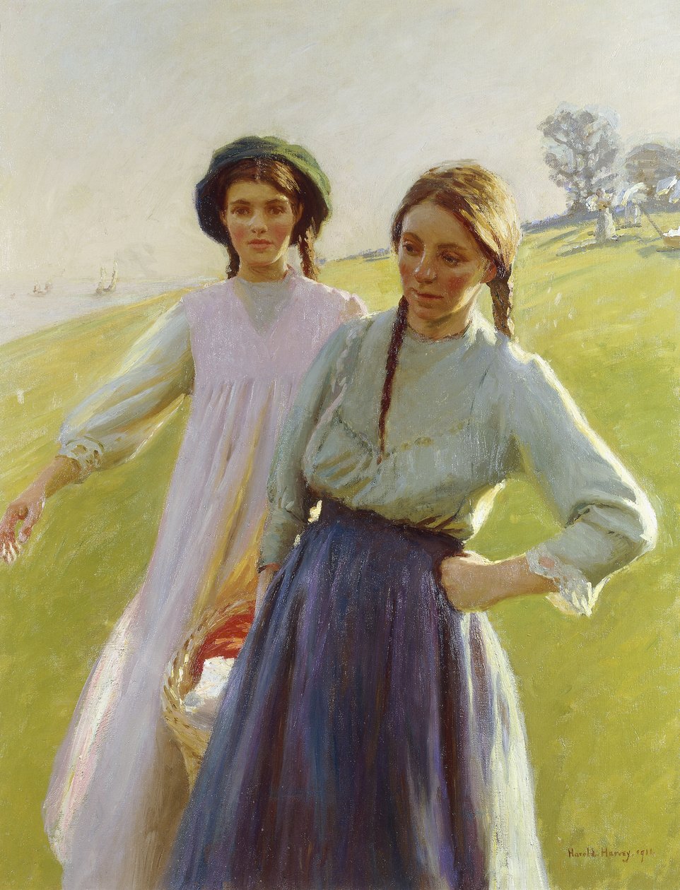 Brilho solar matinal de Harold Harvey