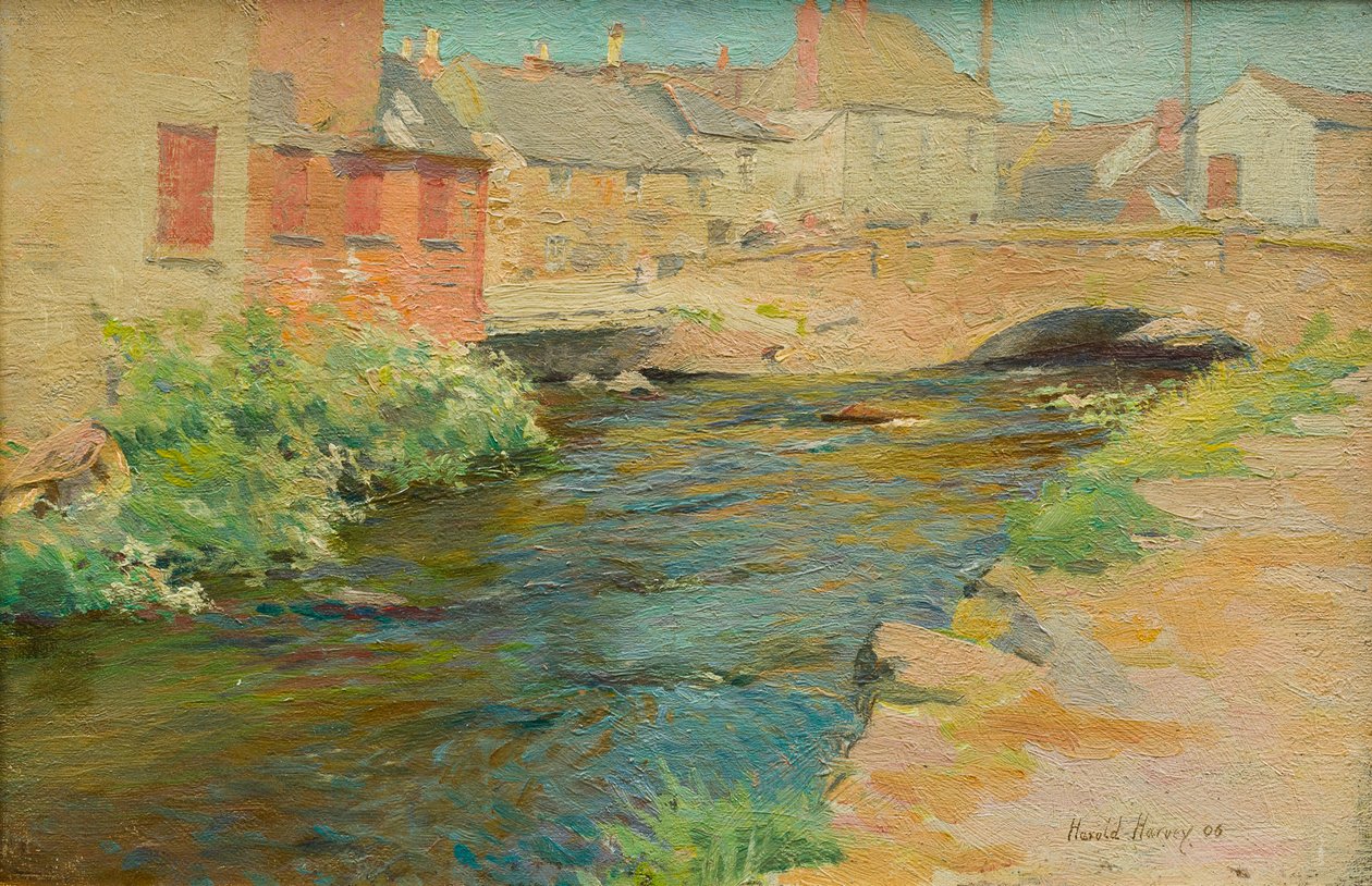 Ponte de Newlyn de Harold Harvey