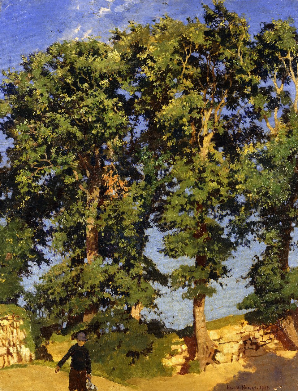 A caminho da colheita de Harold Harvey