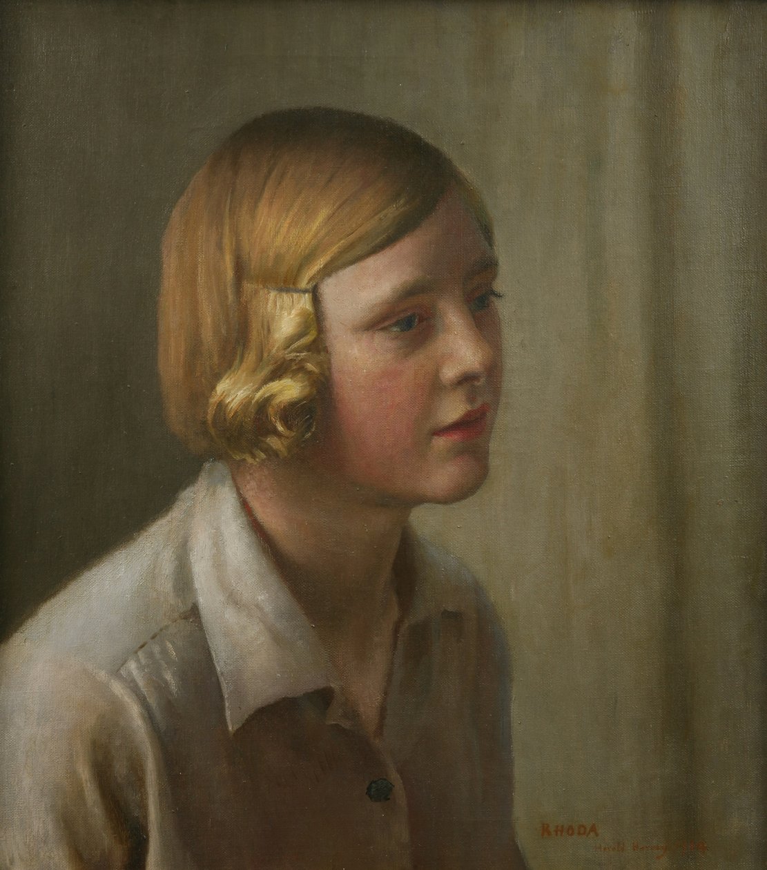 Retrato de Roda de Harold Harvey
