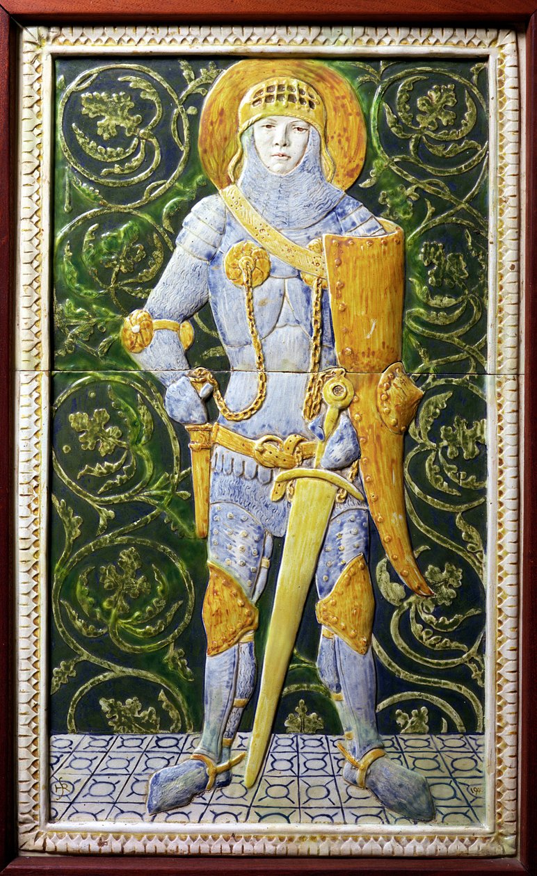 Gideon, Della Robbia Pottery, c.1900 (cerâmica) de Harold Steward Rathbone