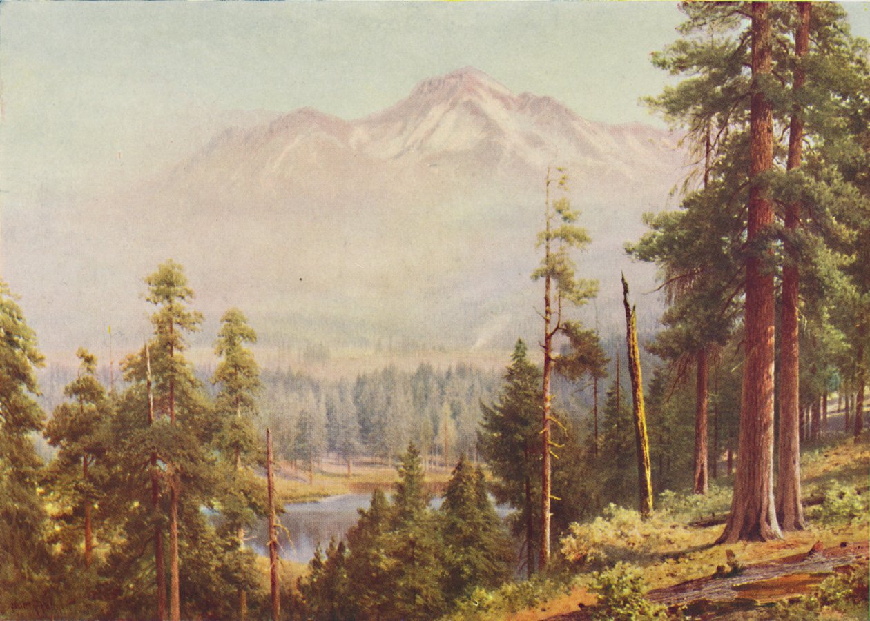 Monte Shasta, 1916 de Harold Sutton Palmer