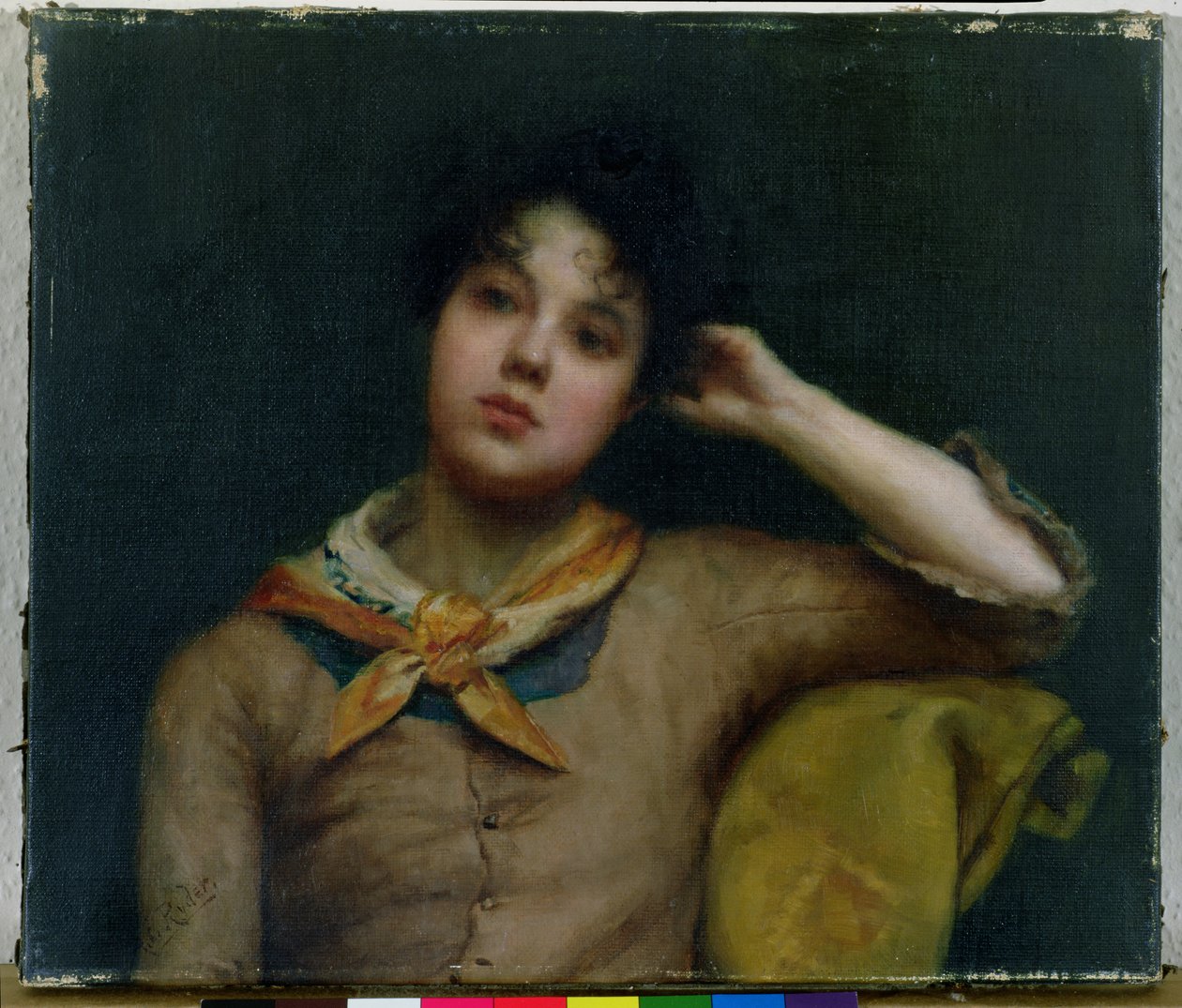 Estudo de uma jovem mulher de Harriet E. Ryder