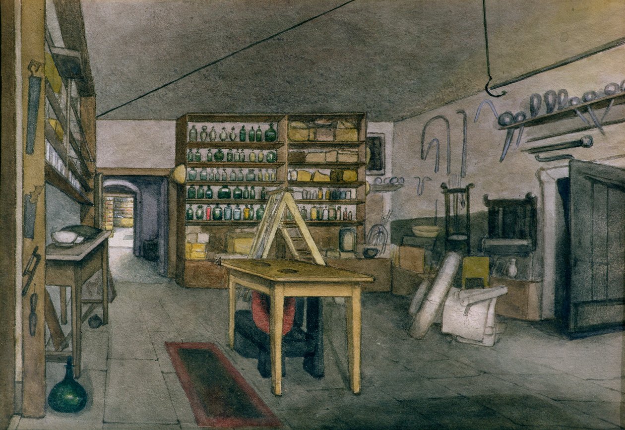 Laboratório Magnético de Faraday, 1852 de Harriet Jane Moore