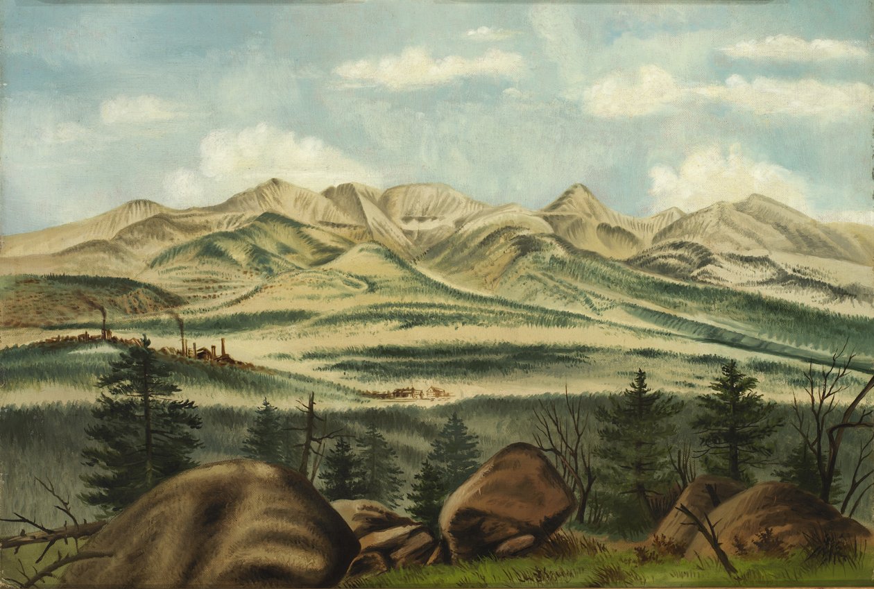 Leadville, Colorado, ca. 1880. de Harriet A. Harris