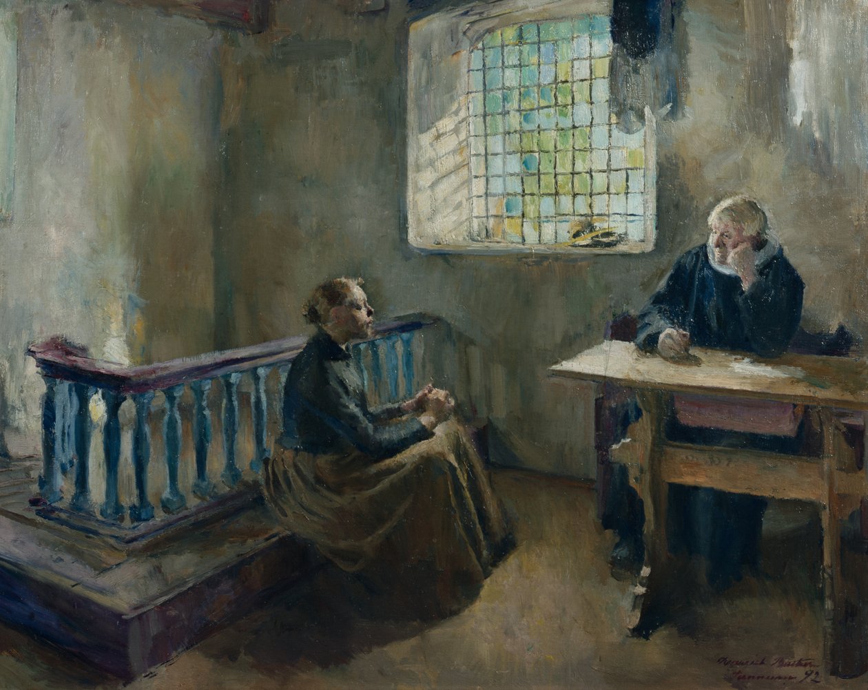 orientação espiritual de Harriet Backer