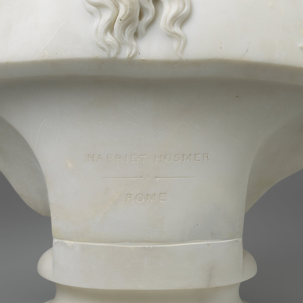 Medusa, c.1854 (mármore) de Harriet Goodhue Hosmer