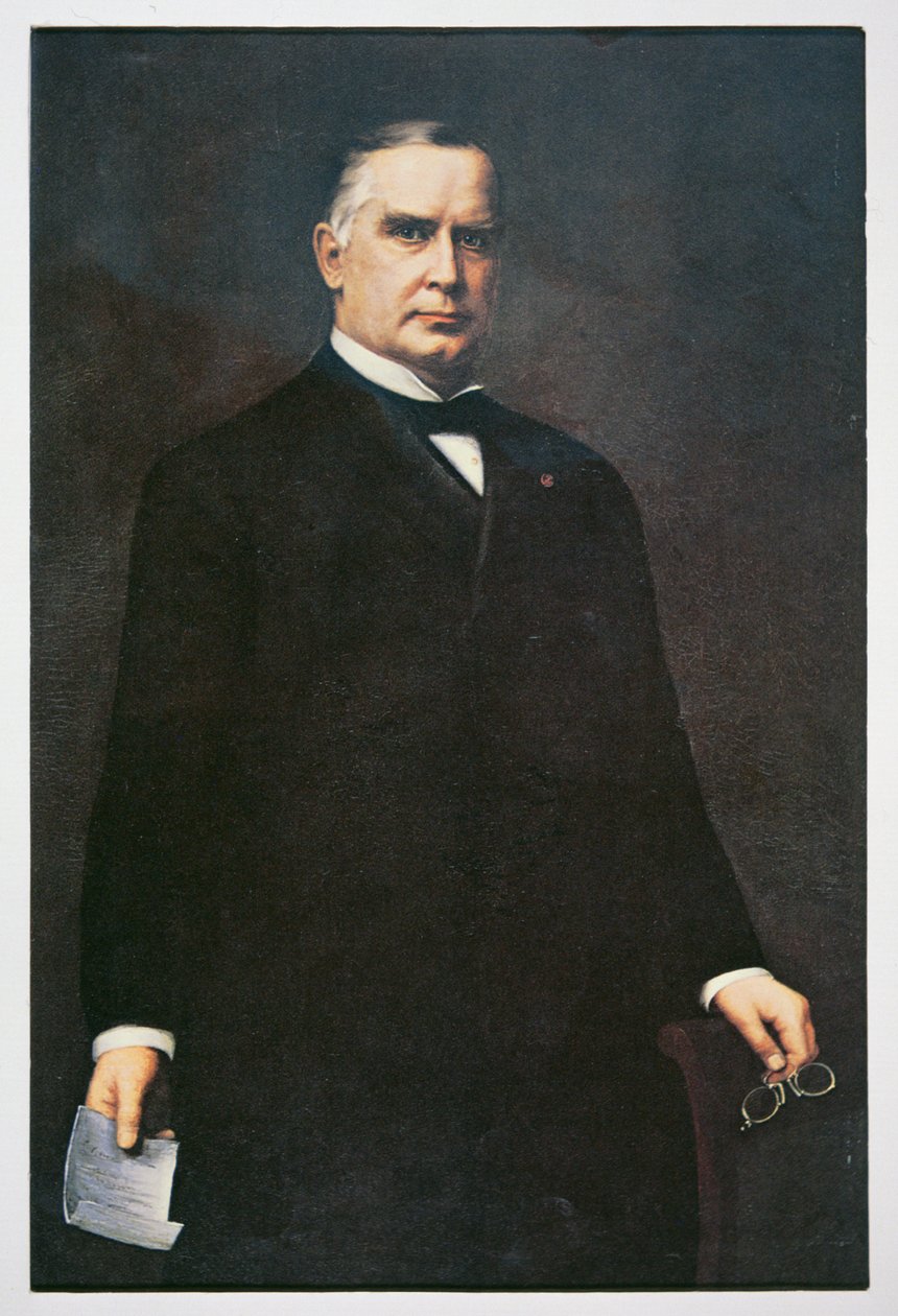 Presidente William Mckinley (óleo sobre tela) de Harriet Murphy