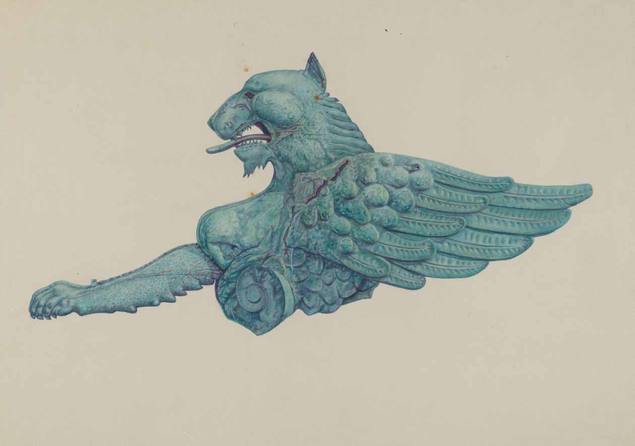 Grifo de Ferro Ornamental de Harriette Gale