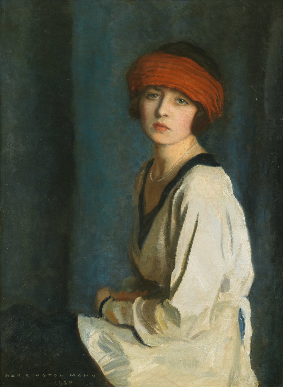 O Red Hat, 1920 de Harrington Mann