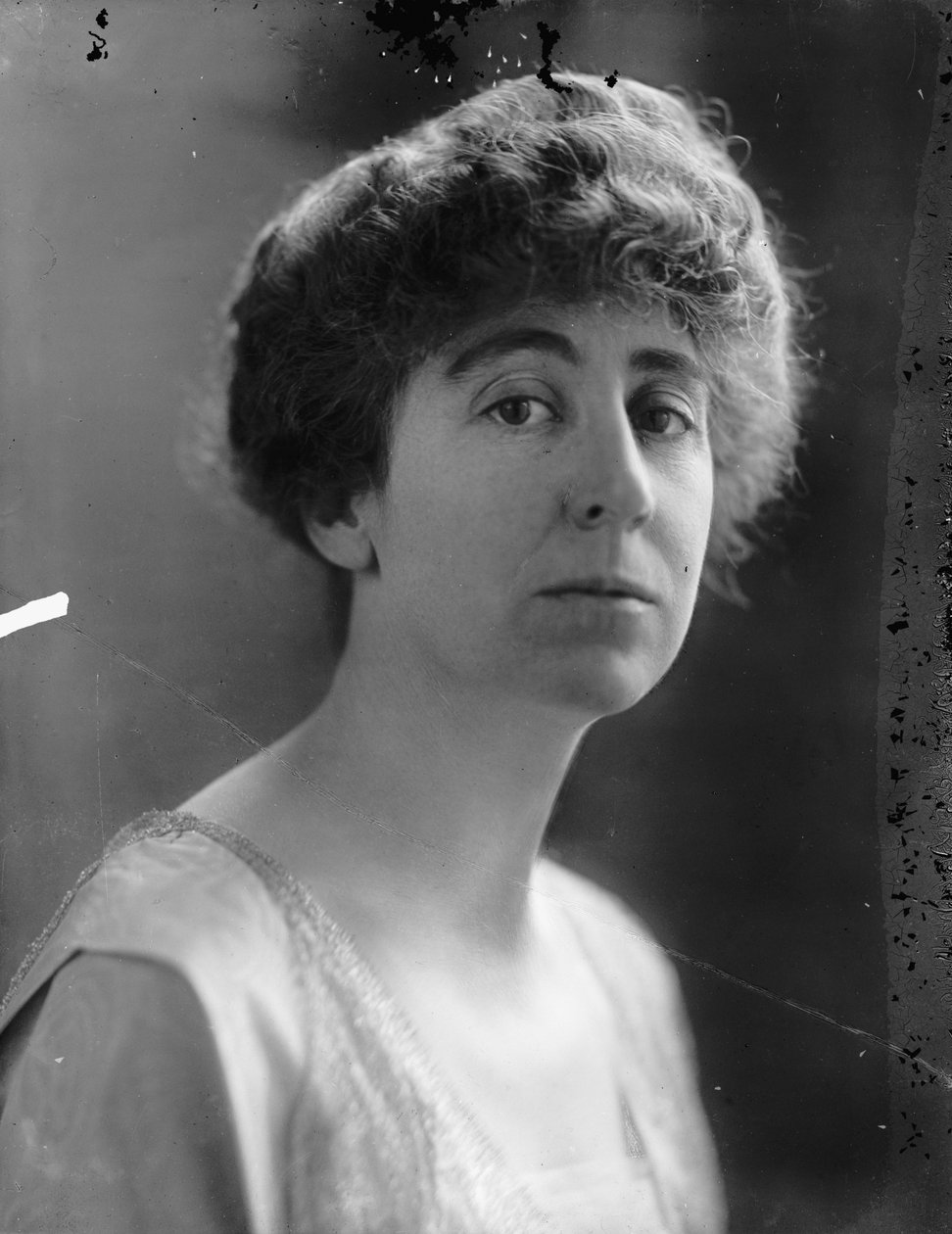 Jeanette Rankin, c.1917 (foto a p/b) de Harris & Ewing