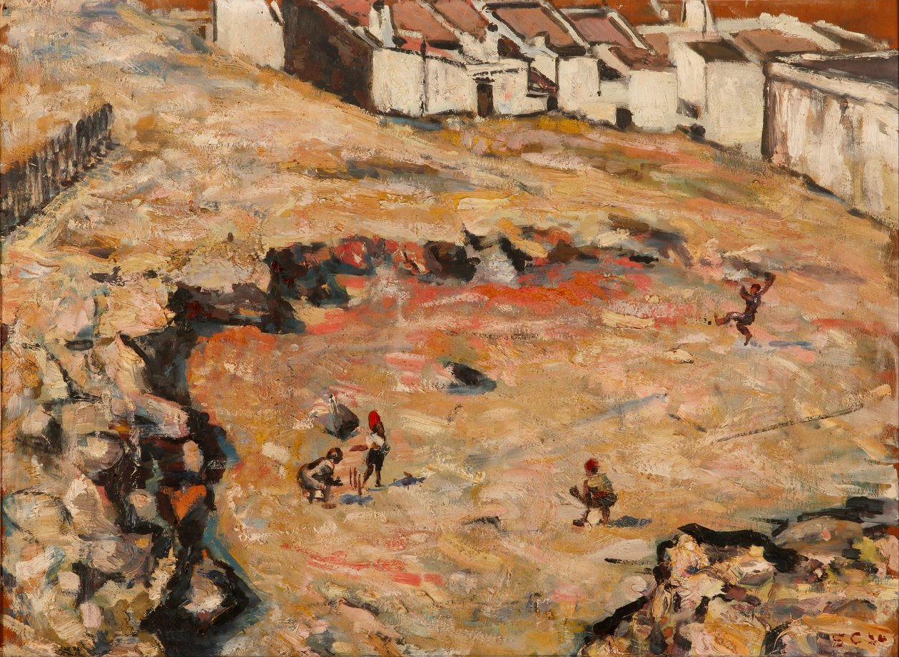 O Jogo de Críquete (Malay Quarter) de Harry Stratford Caldecott