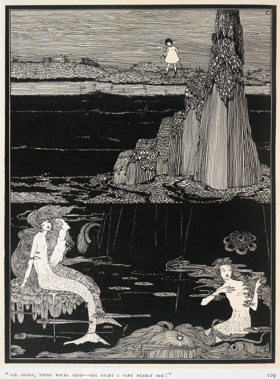 Sereias, ilustração de 