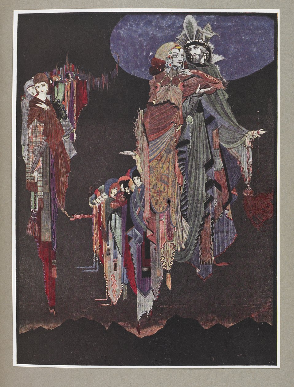 Monas e Una de Harry Clarke