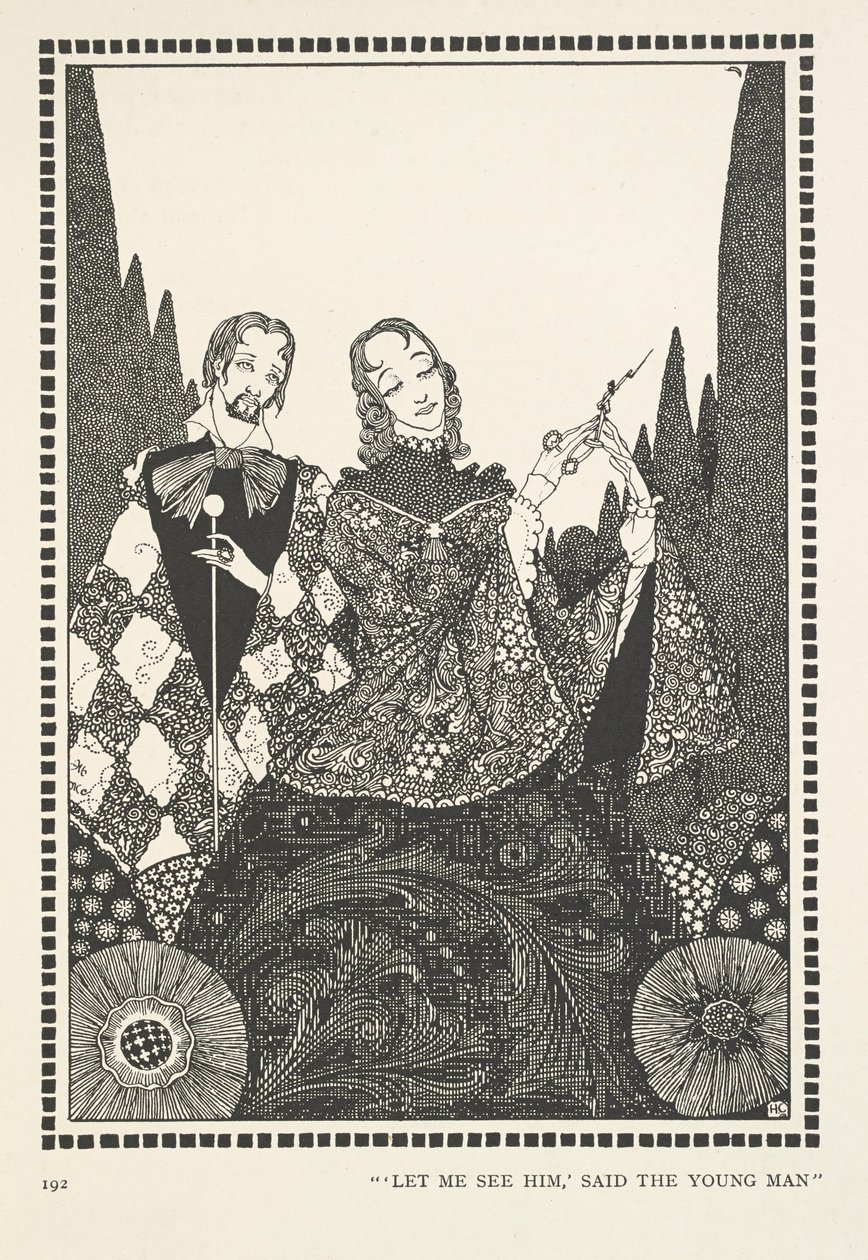 A Casa Velha. "Deixa-me vê-lo", disse o jovem. de Harry Clarke