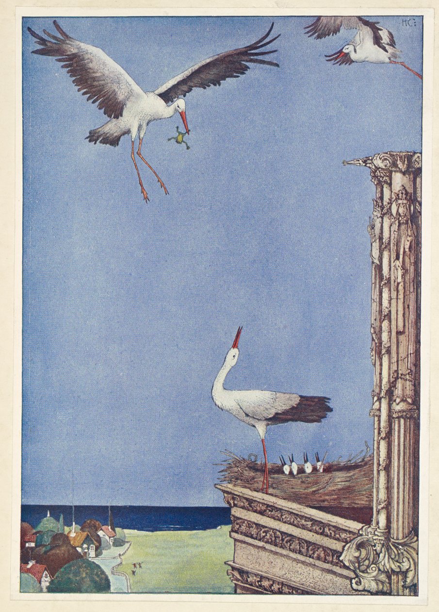 As cegonhas. de Harry Clarke