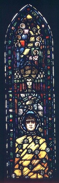 O Infeliz Judas (vidro manchado) de Harry Clarke