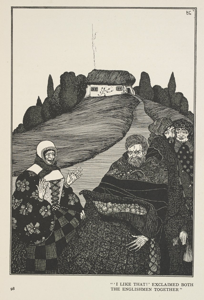 O que o Velho faz é sempre correto "Gosto disso!" exclamaram os dois ingleses em conjunto. de Harry Clarke