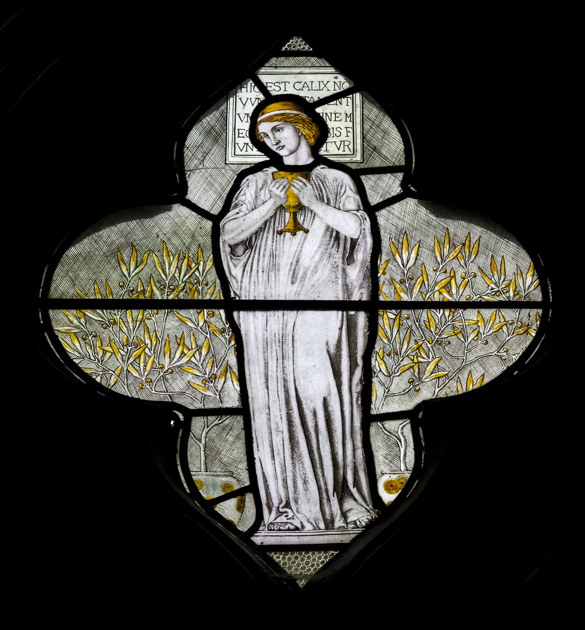 Minley, St Andrew, James Powell e Filhos, Harry Ellis Wooldridge, Caridade, 1870 de Harry Ellis Wooldridge