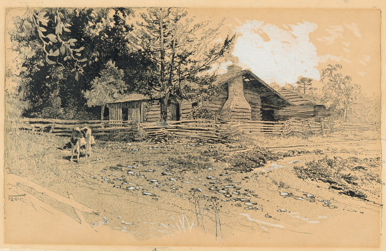 A Fazenda Snodgrass, Chickamauga de Harry Fenn