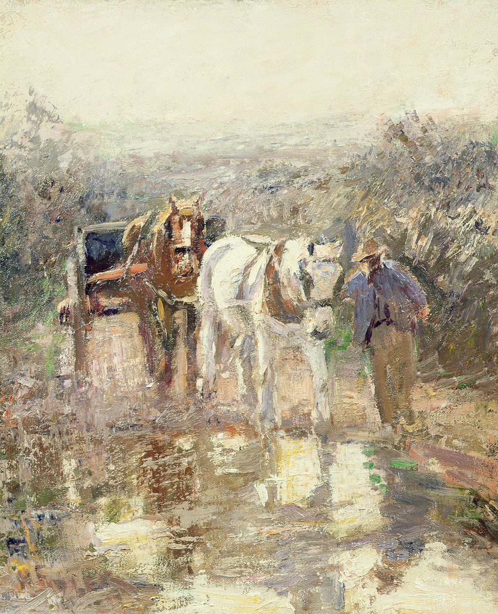 Cavalos e Carrinho de Harry Fidler