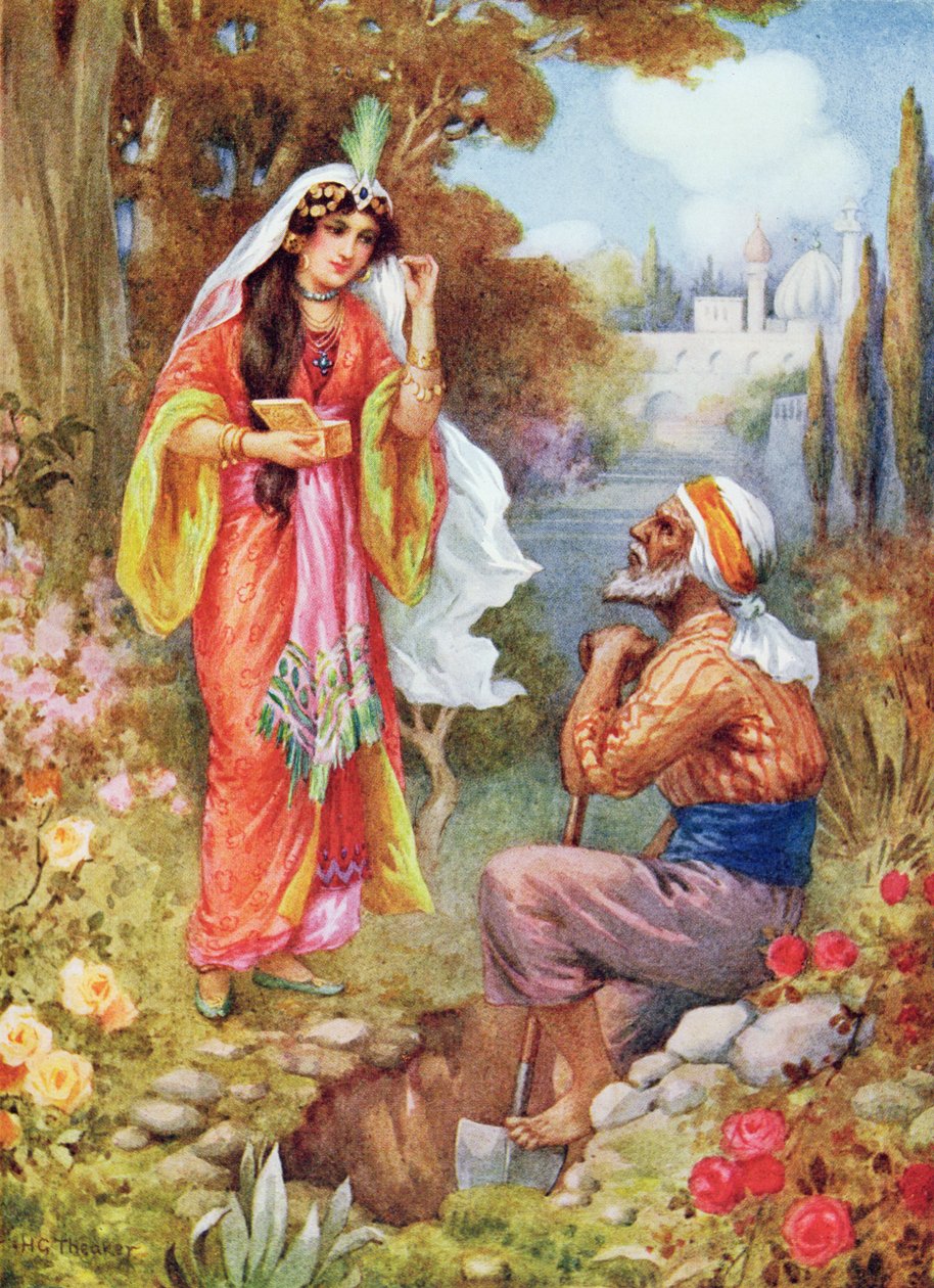 A Princesa e as Pérolas, ilustração de "Children
